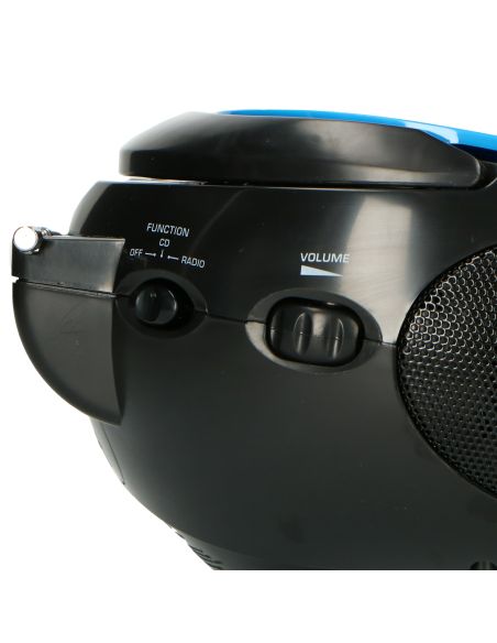 Lenco SCD-24 BLUE/BL Radio FM portable avec CD Bleu / Noir