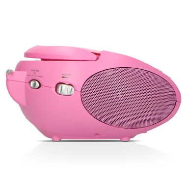 Lenco SCD-24 PINK Radio FM portable avec CD Rose