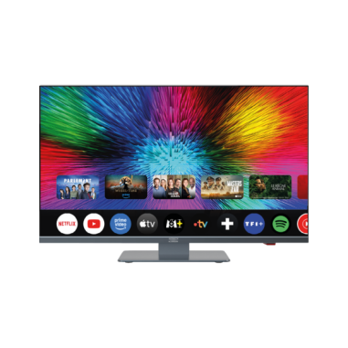 ANTARION Téléviseur Smart TV 22'' Google QLED - Camping-car