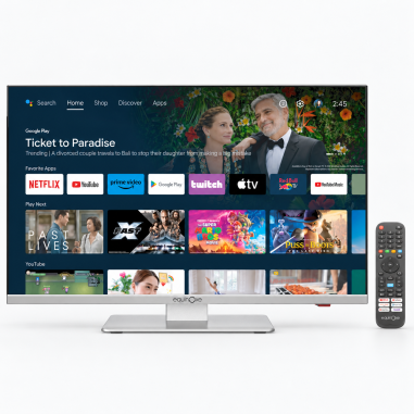 Smart TV Google Officiel TV 22" EquinOxe 12V Camping car