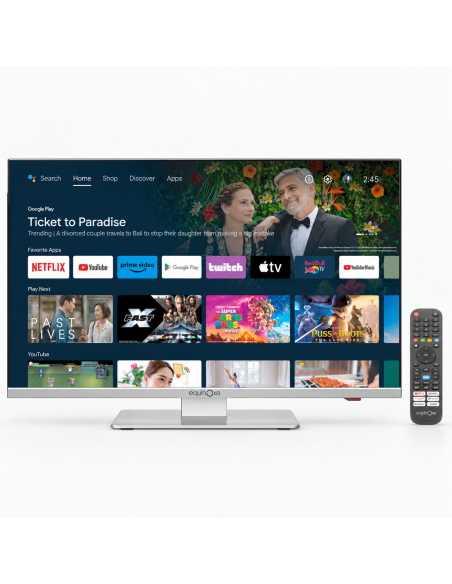 Smart TV Google Officiel TV 22" EquinOxe 12V Camping car