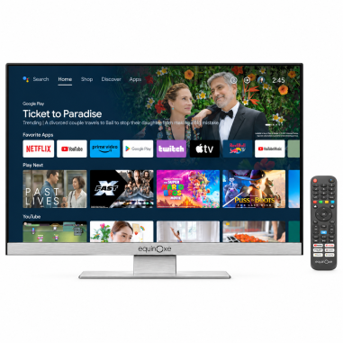 Smart TV Google Officiel TV 19" EquinOxe 12V Camping car
