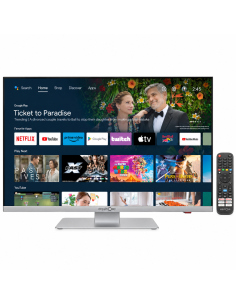 Smart TV Google Officiel 24" EquinOxe 12V Camping-car